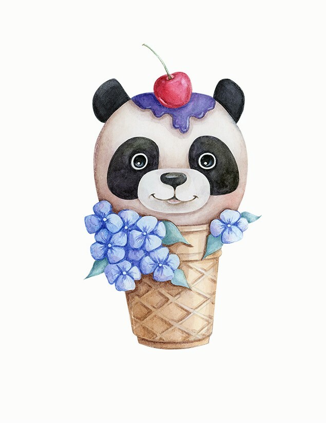Мороженое Панда.
